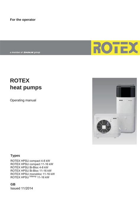 ROTEX heat pumps 